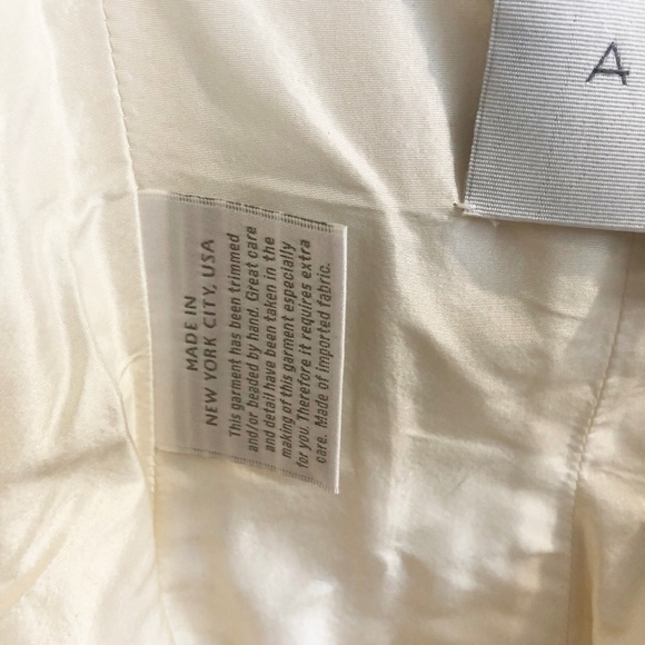 Amsale Wedding Gown - Sz 2 - Picture 8 of 10